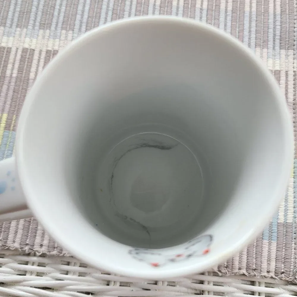 Contented Pets Cat Lover's Fine Porcelain Coffee Tea Cup Mug Rayware Vintage